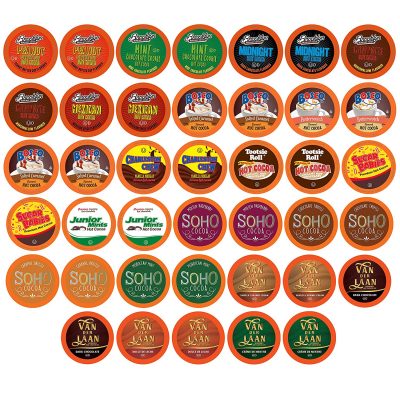 Get Two Rivers Chocolate Hot Cocoa Pods, Single Serve Variety
